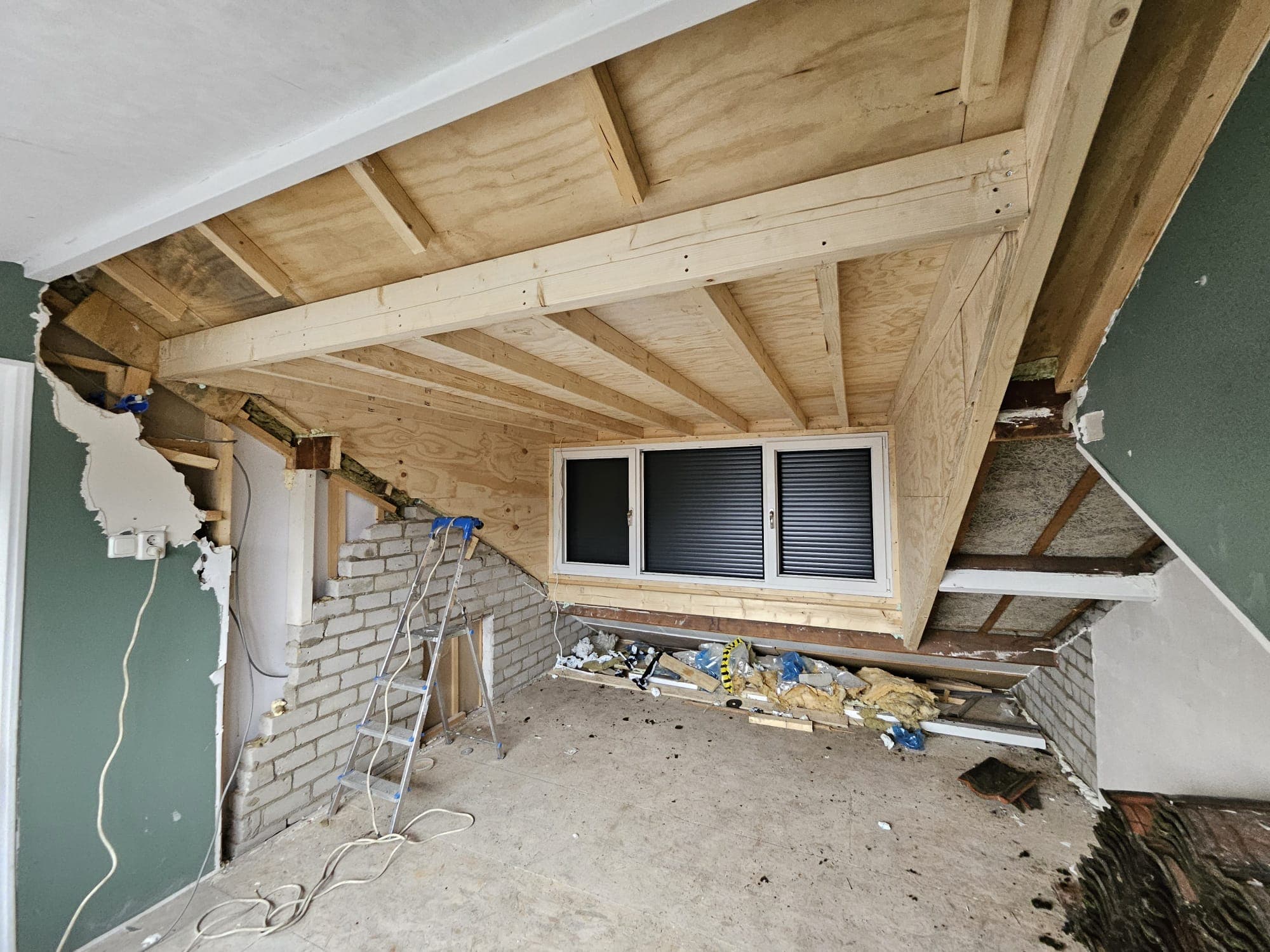 Zolder Renovatie voor renovatie